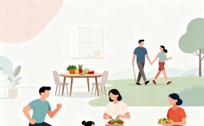 Cómo mantener un estilo de vida saludable para toda la familia